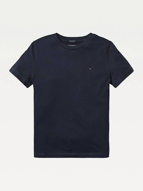 Djevojčice Tommy Hilfiger Essential Organic Cotton Majice Plava | TH631AHU