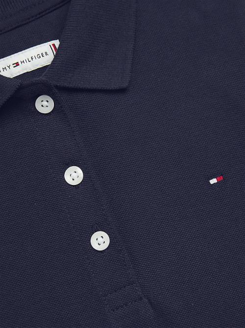 Djevojčice Tommy Hilfiger Essential Polo Haljine Plava | TH264LQE