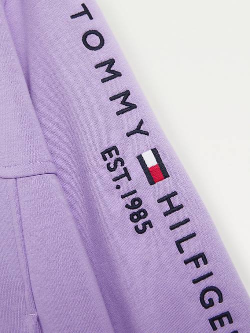 Djevojčice Tommy Hilfiger Essential Sweatshirt Haljine Ljubičasta | TH572XOM