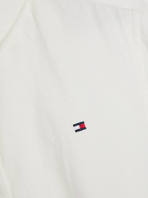 Djevojčice Tommy Hilfiger Organic Cotton Broderie Anglaise Haljine Bela | TH685TQP