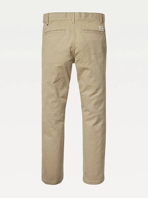 Djevojčice Tommy Hilfiger Slim Fit Chinos Pantalone Kaki | TH150QPT