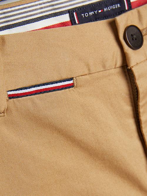 Dječake Tommy Hilfiger 1985 Essential Chinos Pantalone Kaki | TH697CMF