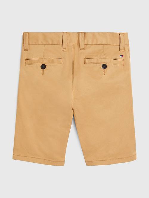 Dječake Tommy Hilfiger 1985 Essential Chino Shorts Pantalone Kaki | TH839VWB