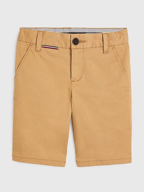 Dječake Tommy Hilfiger 1985 Essential Chino Shorts Pantalone Kaki | TH839VWB