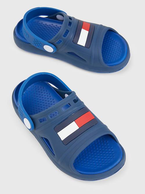 Dječake Tommy Hilfiger Comfy Flag Sandale Plava | TH796AED