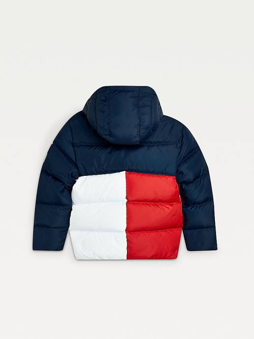 Dječake Tommy Hilfiger Essential Down Jakna Plava | TH103SPB