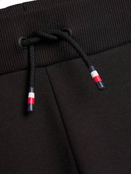 Dječake Tommy Hilfiger Essential Drawstring Sweat Shorts Pantalone Crna | TH105HDQ