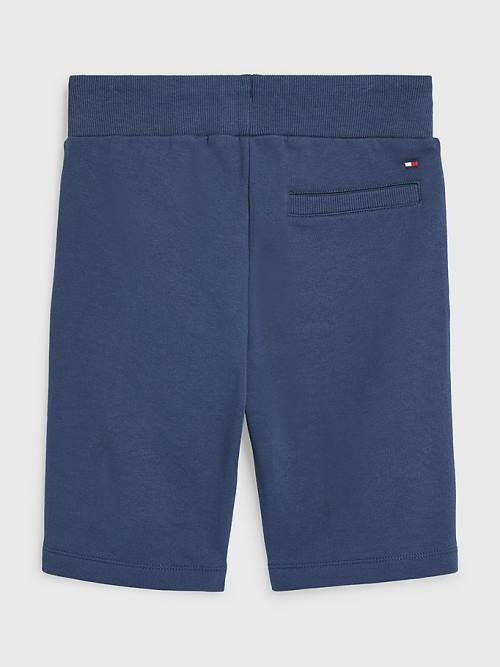 Dječake Tommy Hilfiger Essential Drawstring Sweat Shorts Pantalone Plava | TH805GKP