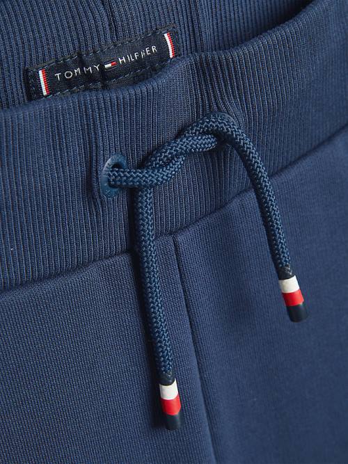 Dječake Tommy Hilfiger Essential Drawstring Sweat Shorts Pantalone Plava | TH805GKP