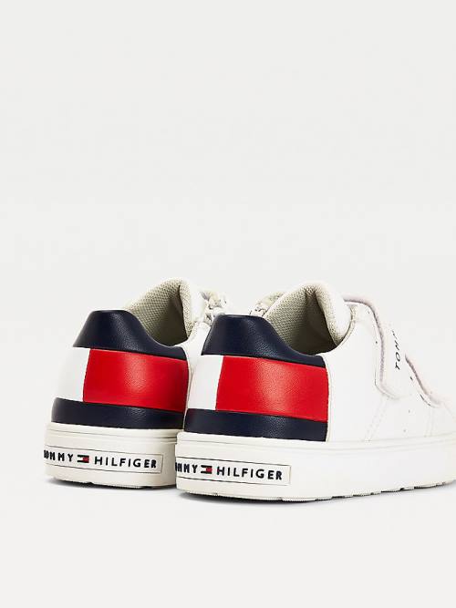 Dječake Tommy Hilfiger Low-Top Patike Bela | TH043MNR