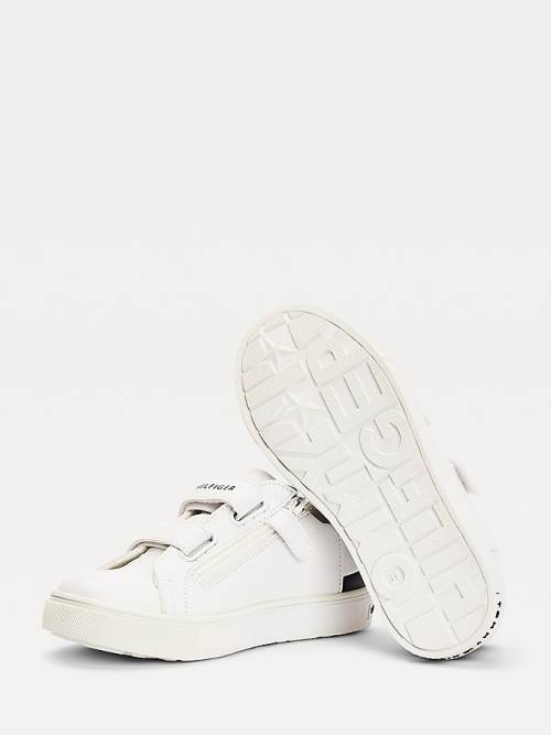 Dječake Tommy Hilfiger Low-Top Patike Bela | TH043MNR