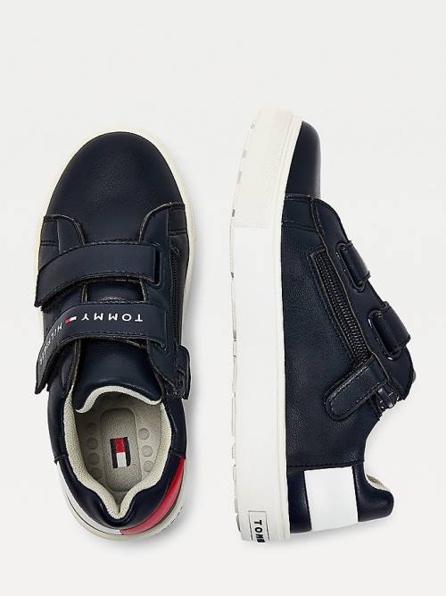 Dječake Tommy Hilfiger Low-Top Patike Plava | TH960OVE