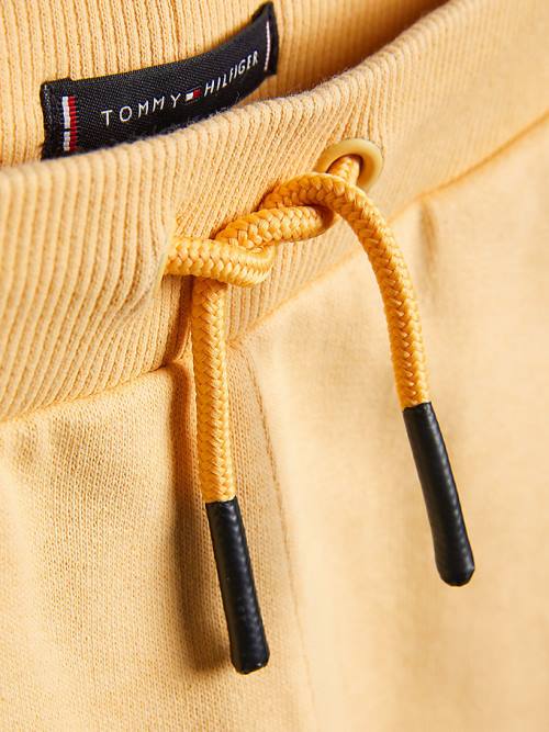 Dječake Tommy Hilfiger Natural Earth Dye Sweat Shorts Pantalone Žuta | TH720JRG