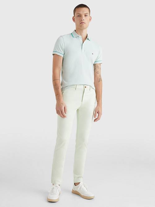 Muške Tommy Hilfiger 1985 Essential Bleecker Slim Fit Chinos Pantalone Zeleno | TH849XRI