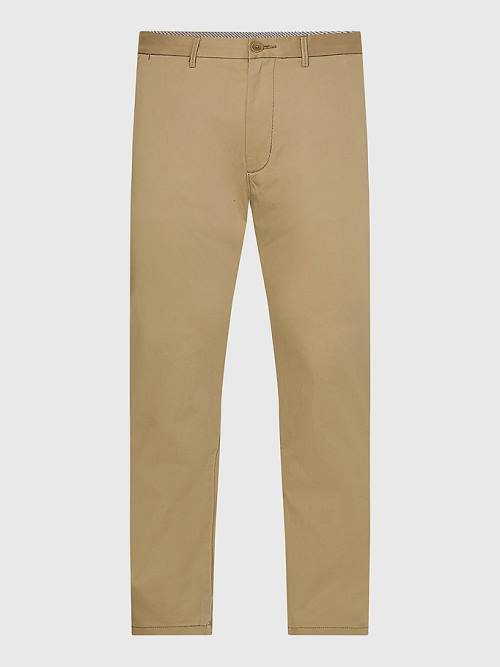 Muške Tommy Hilfiger 1985 Essential Straight Chinos Pantalone Braon | TH980TUX