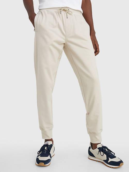 Muške Tommy Hilfiger 1985 Essential Stretch Joggers Pantalone Bež | TH041IKM