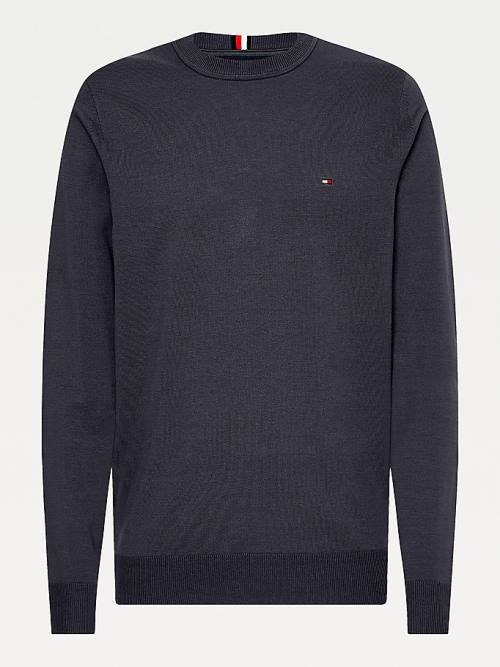 Muške Tommy Hilfiger 1985 Essential TH Flex Sweatshirt Džemper Siva | TH364PJN