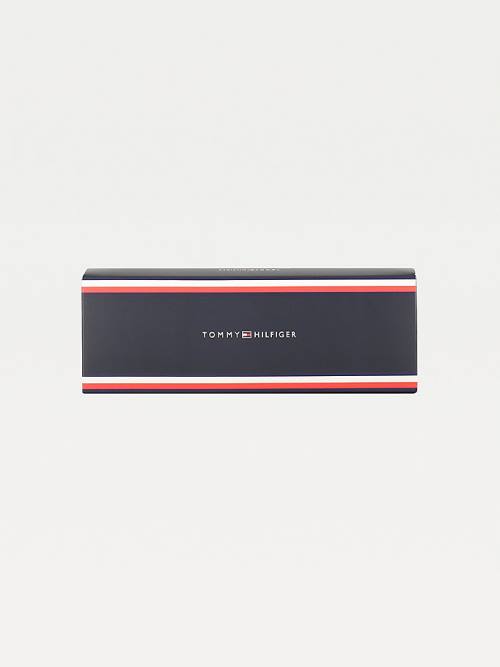 Muške Tommy Hilfiger 3-Pack Gift Box Stripe Čarape Plava | TH917PMT