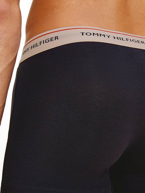 Muške Tommy Hilfiger 3-Pack Premium Essential Trunks Donji veš Ljubičasta | TH537RJN