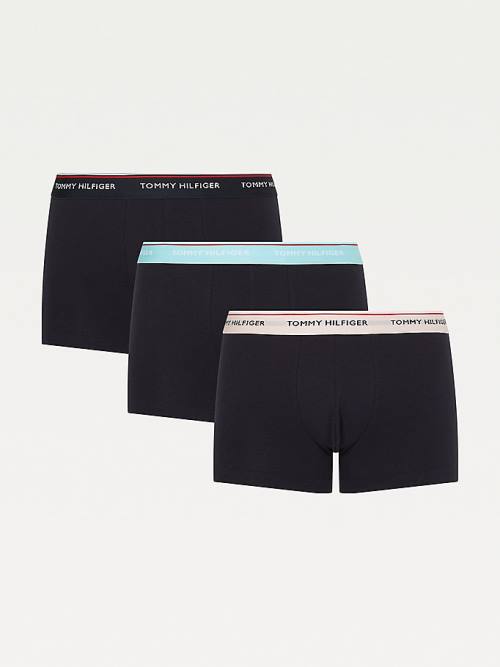 Muške Tommy Hilfiger 3-Pack Premium Essential Trunks Donji veš Ljubičasta | TH537RJN