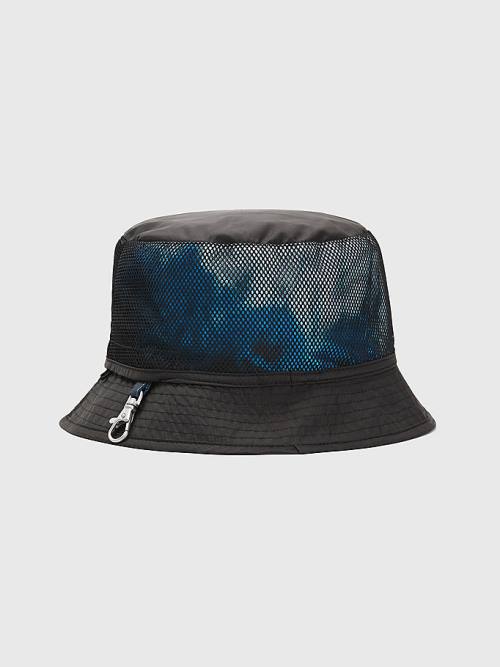 Muške Tommy Hilfiger Adventure Reversible Bucket Kape Crna | TH691ULB