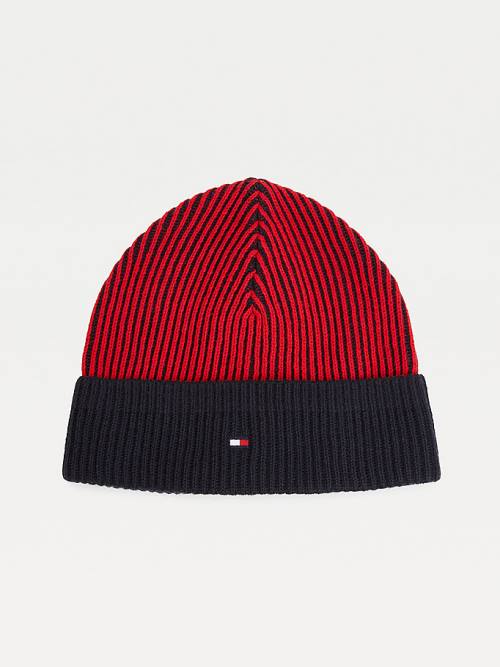 Muške Tommy Hilfiger Beanie And Scarf Gift Set Kape Plava | TH689EID