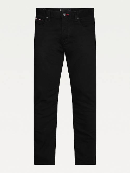 Muške Tommy Hilfiger Bleecker Slim Black Farmerke Denim Plava | TH109UWI