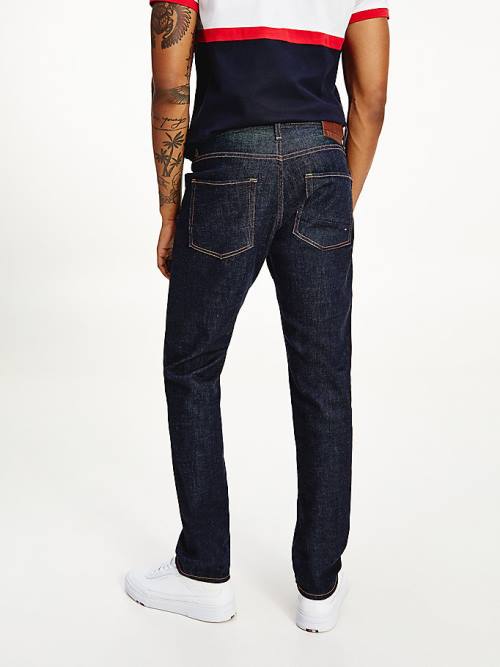 Muške Tommy Hilfiger Bleecker Slim Farmerke Denim Plava | TH592PXQ