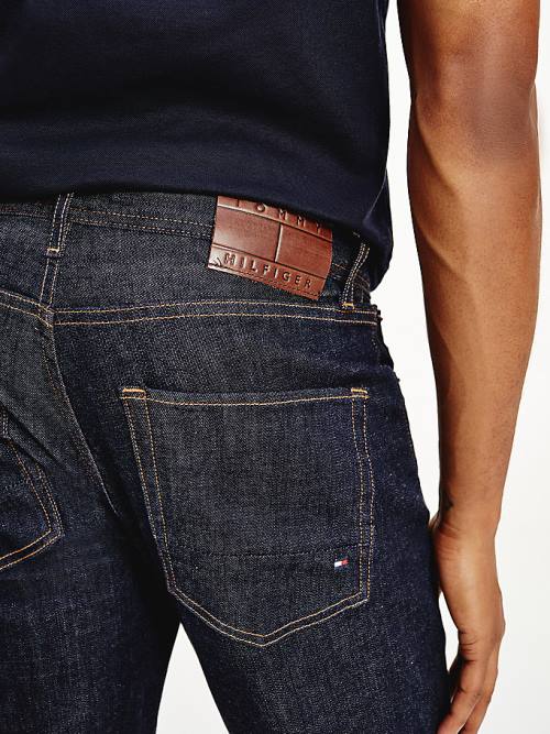 Muške Tommy Hilfiger Bleecker Slim Farmerke Denim Plava | TH592PXQ