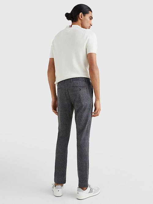 Muške Tommy Hilfiger Bleecker Slim Fit Jersey Pantalone Siva | TH047QJV