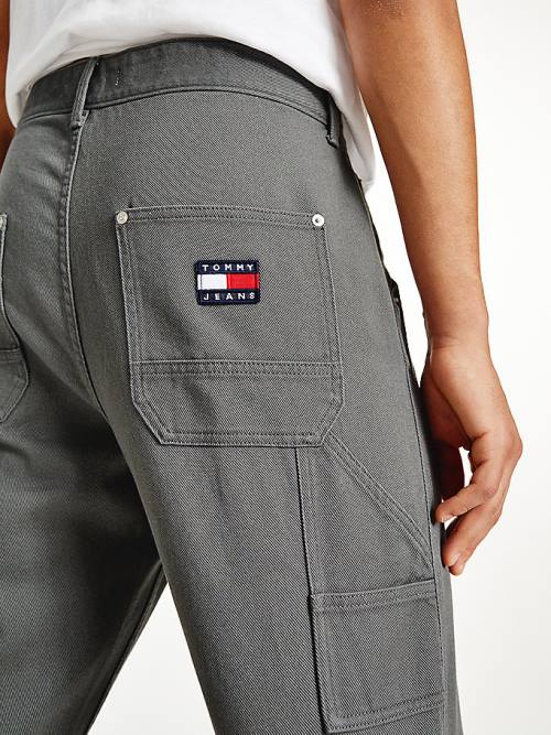 Muške Tommy Hilfiger Carpenter Style Pantalone Siva | TH236KEJ