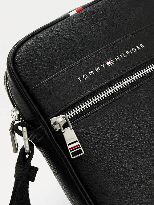 Muške Tommy Hilfiger Casual Small Reporter Torbe Crna | TH103DXS