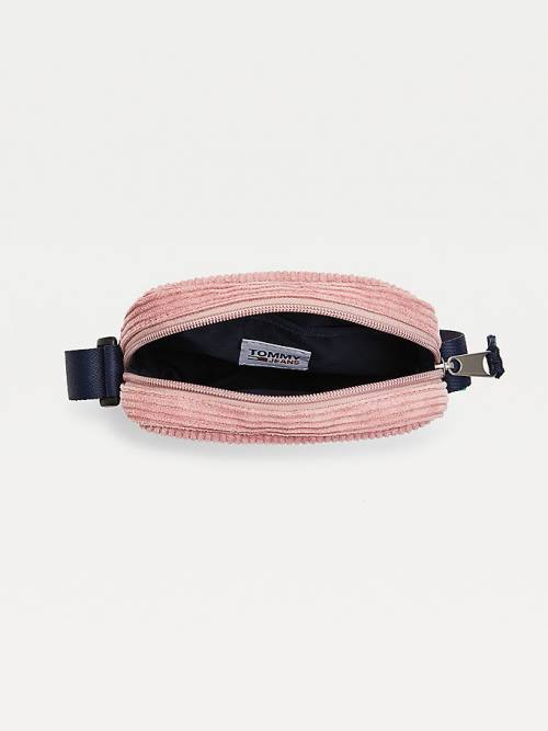 Muške Tommy Hilfiger College Crossbody Torbe Roza | TH081UHR