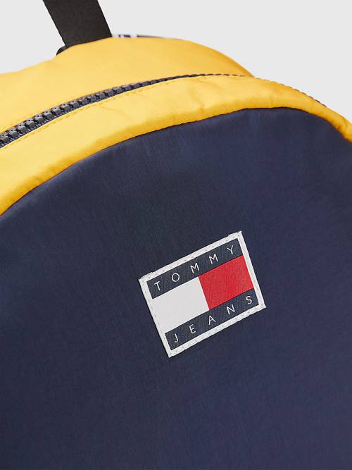 Muške Tommy Hilfiger Colour-Blocked Backpack Torbe Plava | TH768JEV