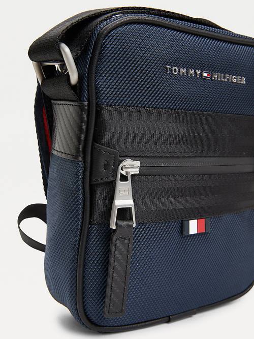 Muške Tommy Hilfiger Elevated Modern Small Reporter Torbe Plava | TH538YDA