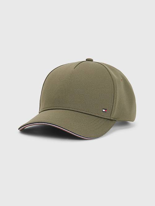 Muške Tommy Hilfiger Elevated Signature Tape Cap Kape Zeleno | TH803NHE