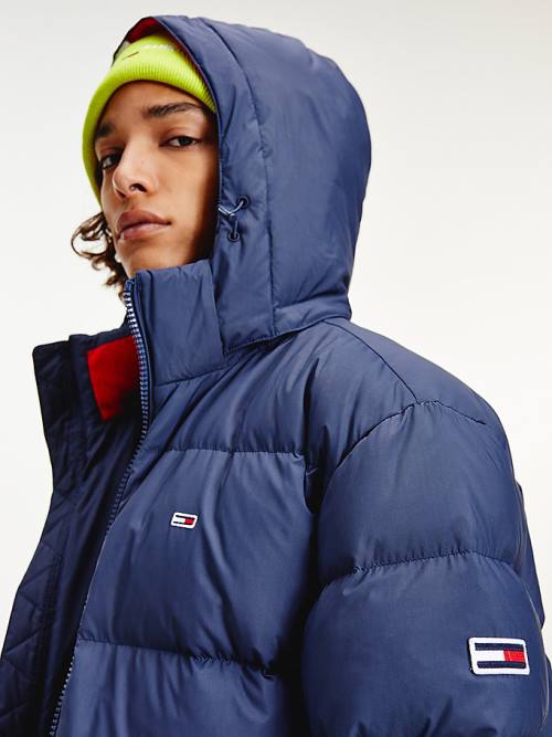 Muške Tommy Hilfiger Essential Down Parka Jakna Plava | TH348VDB