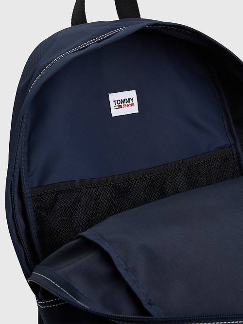 Muške Tommy Hilfiger Essential Logo Backpack Torbe Plava | TH419GZM