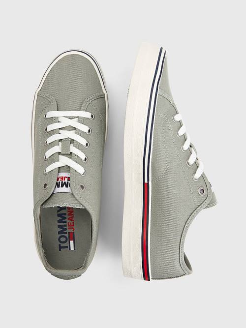 Muške Tommy Hilfiger Essential Low-Cut Patike Siva | TH627HEL