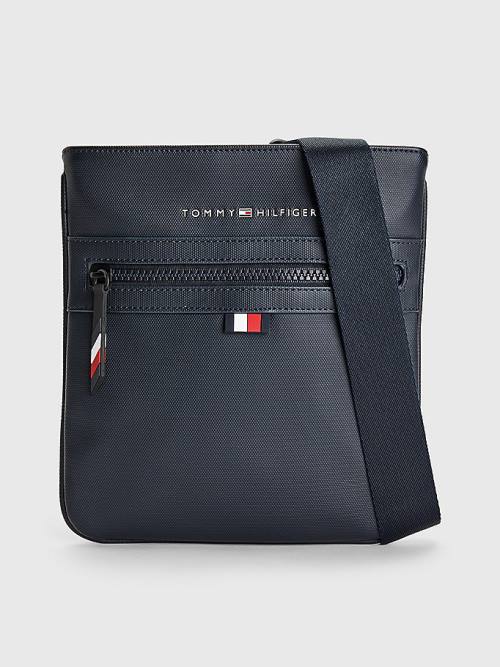 Muške Tommy Hilfiger Essential Small Crossover Torbe Plava | TH714BPQ