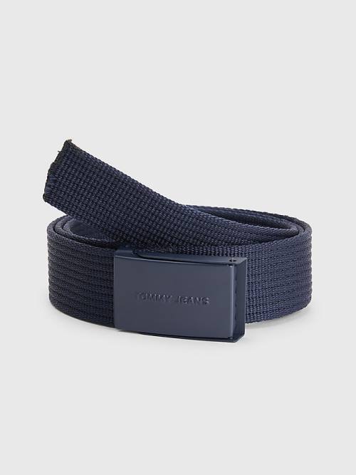 Muške Tommy Hilfiger Essential Webbing Kaiševi Plava | TH901ALC