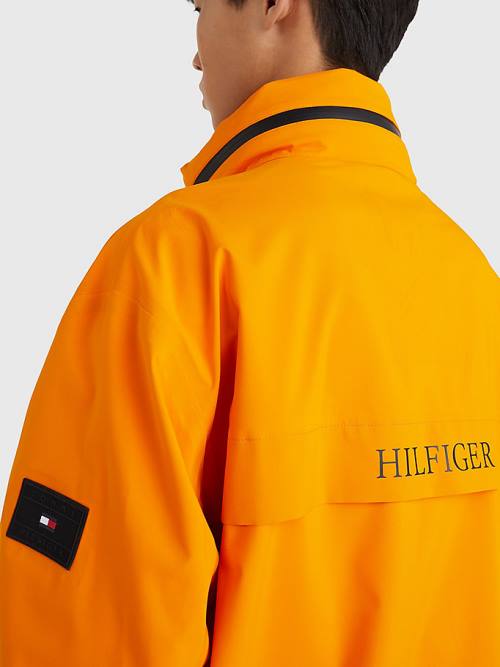 Muške Tommy Hilfiger GORE-TEX Padded Jakna Narandžasta | TH358QRF