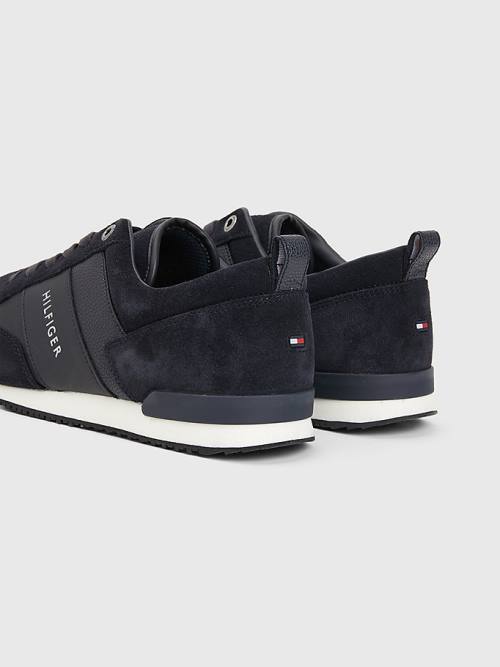 Muške Tommy Hilfiger Iconic Lace-Up Patike Plava | TH092MEB