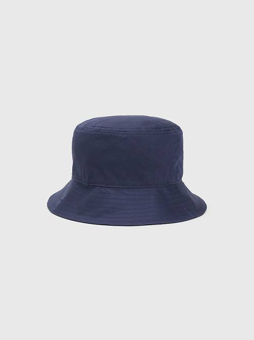 Muške Tommy Hilfiger Organic Cotton Bucket Kape Plava | TH190DRA