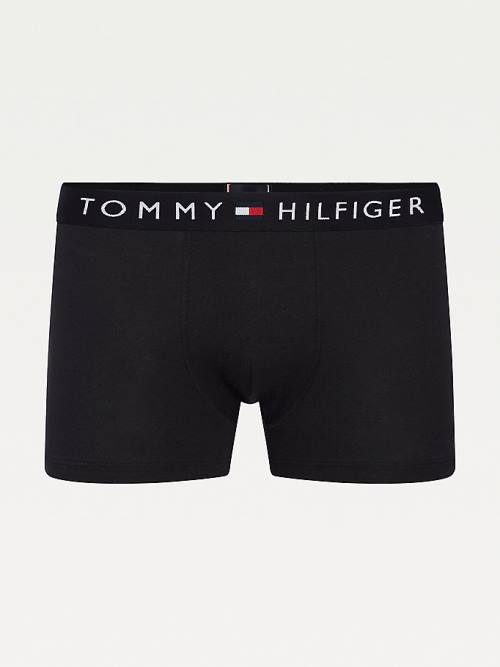 Muške Tommy Hilfiger Original Stretch Logo Waistband Trunks Donji veš Crna | TH249RZT