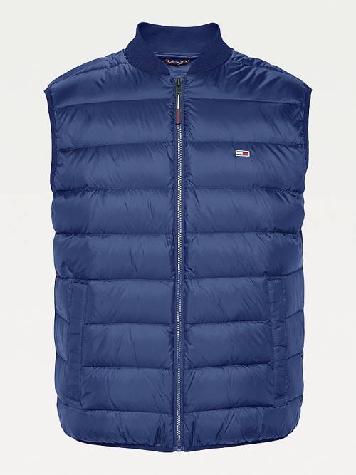 Muške Tommy Hilfiger Packable Light Down Vest Jakna Plava | TH546OWG