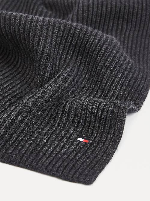 Muške Tommy Hilfiger Pima Cotton Cashmere Marame Siva | TH075JHQ