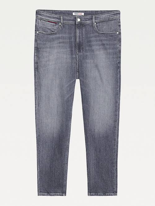 Muške Tommy Hilfiger Plus Scanton Slim Faded Farmerke Denim Plava | TH652RVO