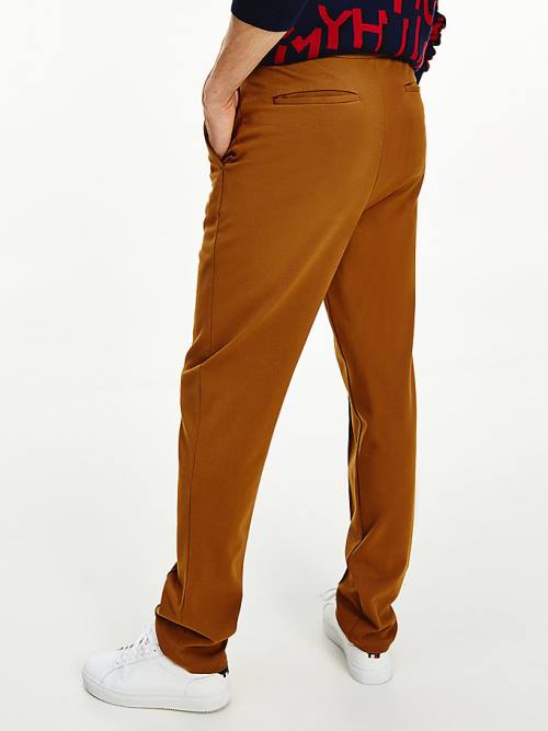 Muške Tommy Hilfiger Pull-On Relaxed Pantalone Braon | TH210AIE