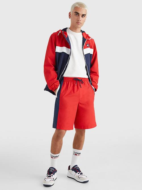 Muške Tommy Hilfiger Relaxed Fit Basketball Šortsevi Crveni | TH504BHT